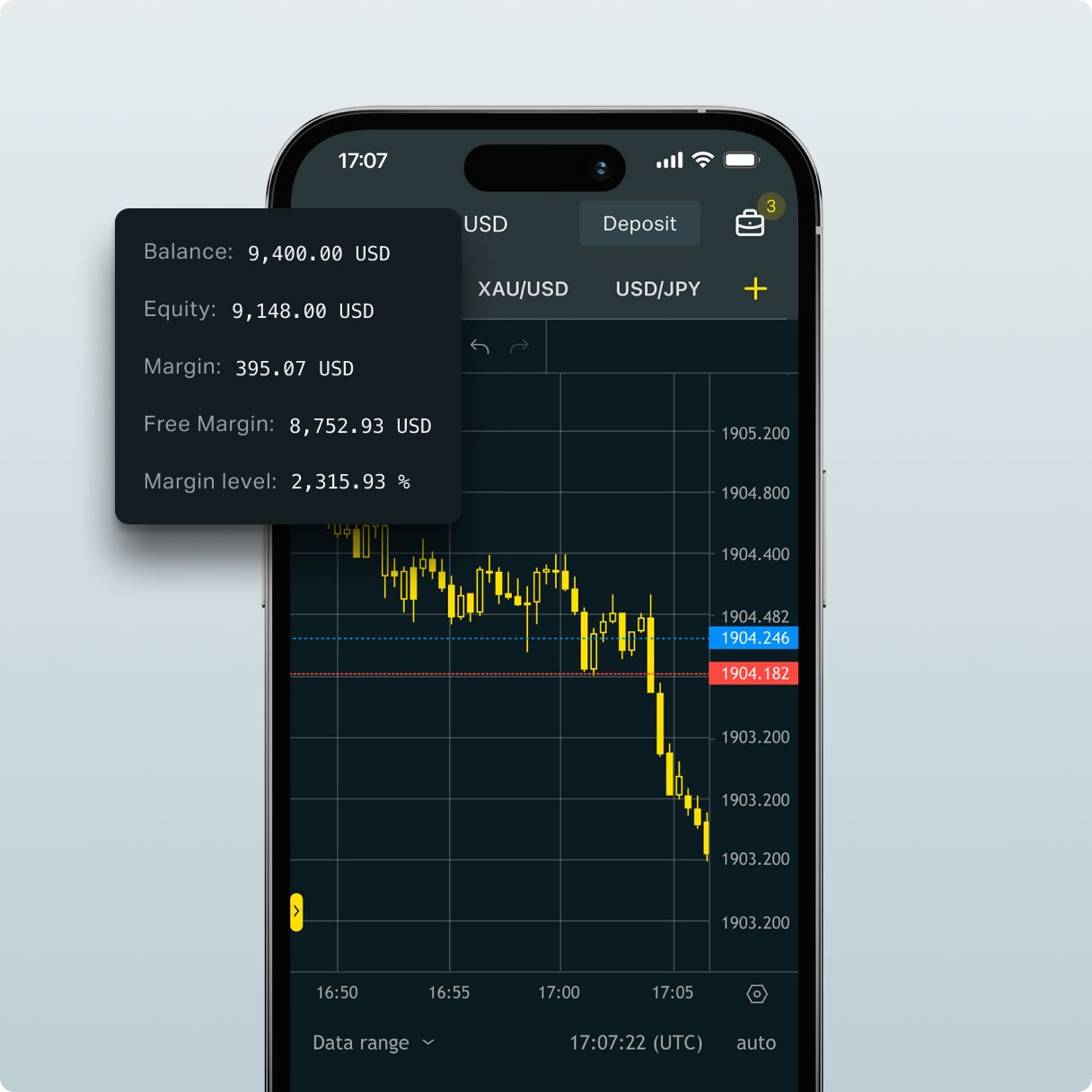 Exness application: Smart incorporated application from Exness