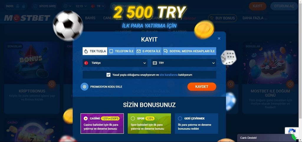 Премия за авансовый платеж на сайте Mostbet 30%