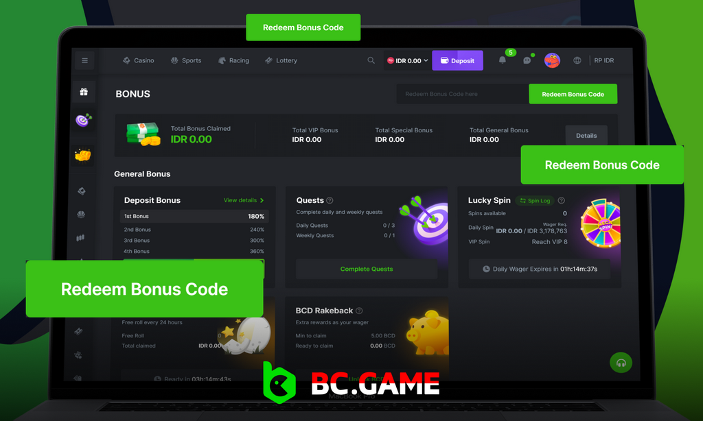 BC.Game Sports Betting Offering