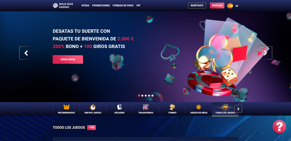 Bonus et bonus du casino en ligne Wild Dice